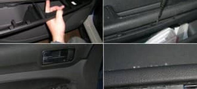 Снять обшивку двери форд фокус 3